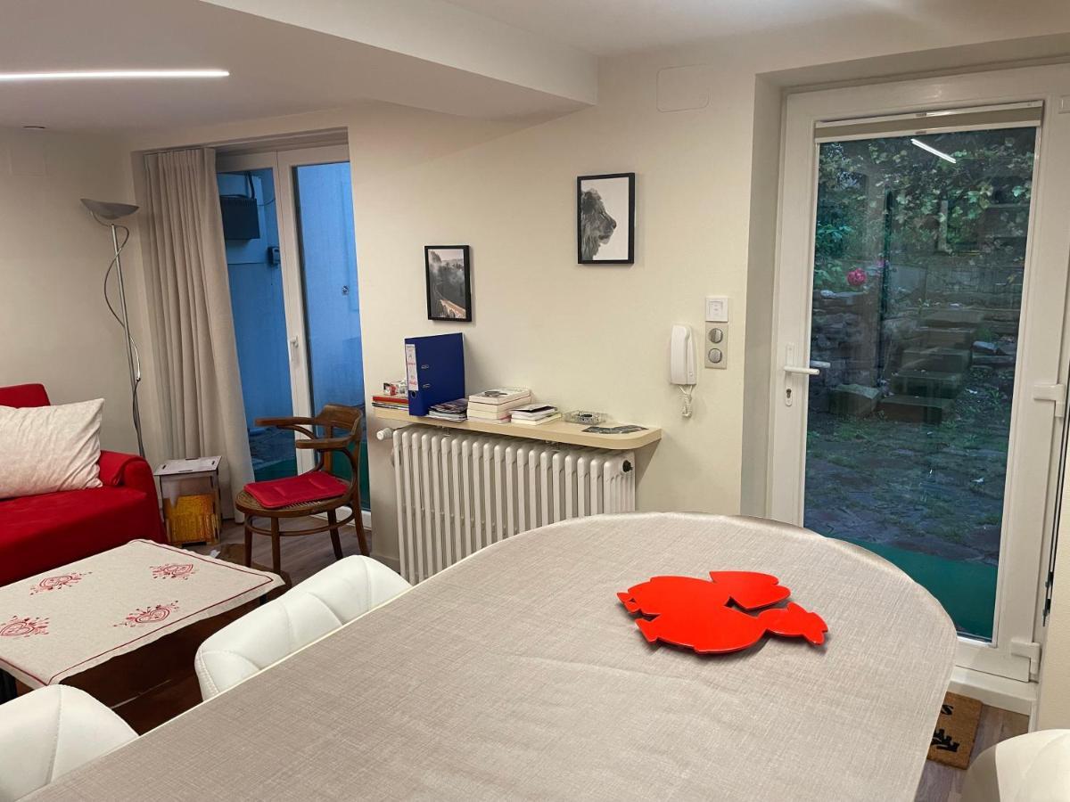 Appart Prive Dans Villa Meinau Residentiel Straatsburg Buitenkant foto